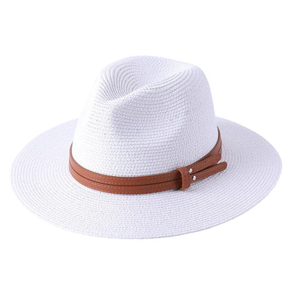 Large Size 56-58 59-60cm New Natural Panama Straw Hat Summer Men /Women Wide Brim UV Protection Fedora Sun Hat. There are 4 color /sizesthat are all gone.  Everything else is good. Great hat.  Id better find out what size I t
