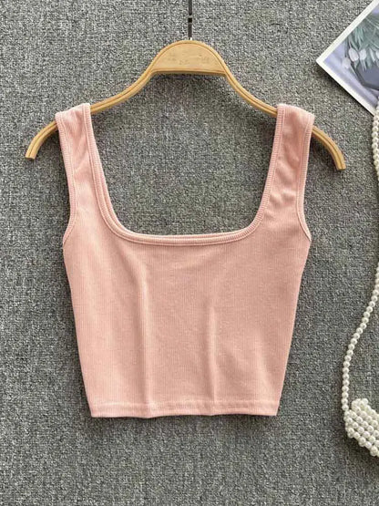 Tank Top  for Womens/Girls Sexy Backless Top Slim Fit TANK Top. T here is a high degree of STRETCH in this TANK Top.  Lots of solid colors to pick from in this sleeveless Tank Top.  Check sizing charts to help you decide how
