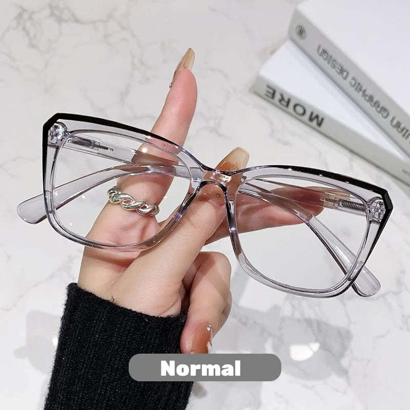 Transparent Frame, Photochromic, Multifocal Reading Glasses for Women/ Men,  Fashion Progressive,  Anti - Blue Light,  Presbyopia READERS.  THESE GLasses are LOADED with choices and features.