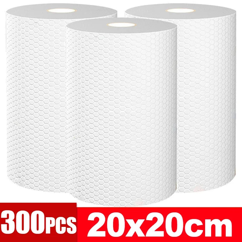 Kitchen Disposable Rags Non-Woven Reusable Cleaning Cloths Household Washing Towels Dishcloths Rag Wipes Cloth Cleaner Tools