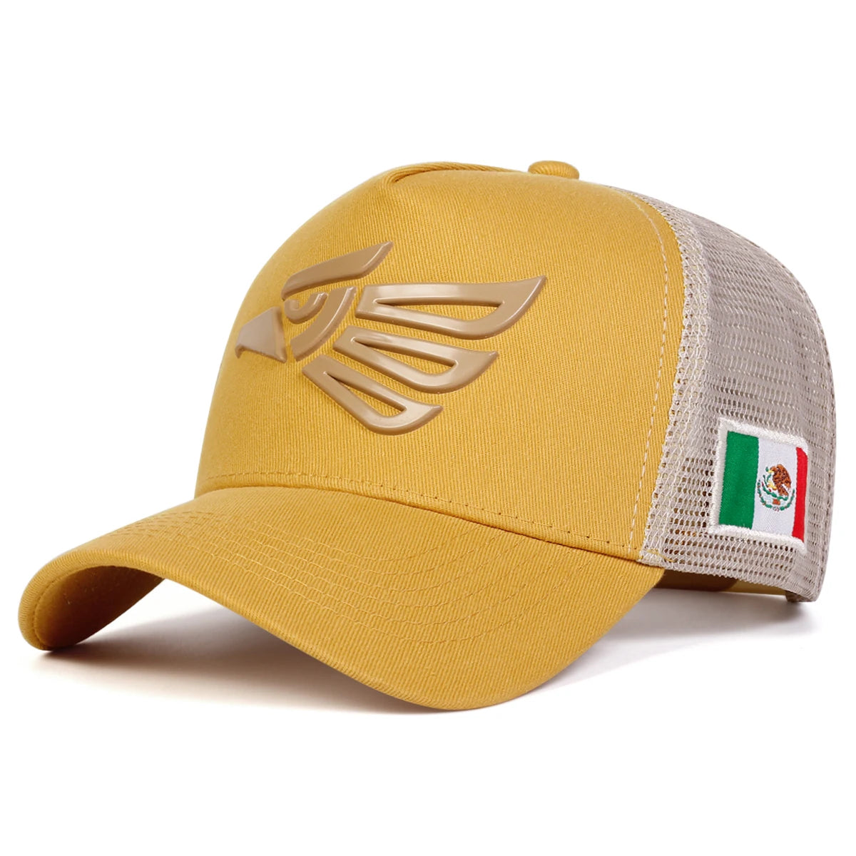Unisex Mexican Eagle Label Baseball   Casual Cap for Spring and Summer, Outdoor Sunscreen Hat