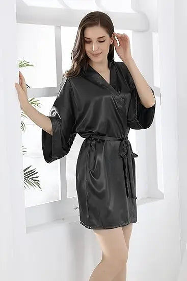 Satin Kimono Robe Bathrobe  for Women ,Bridesmaid Robes, Sexy Robe,  Satin Robe, Ladies Dressing Gowns. PERFECT MOTHERS DAY Gift!!!