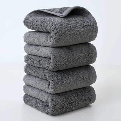 30*50cm Pure Cotton Plain Towel Is Soft, Absorbent and Lint-Free, Suitable for Home Bathroom Bathing