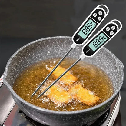 Food Thermometer TP300 Digital for Kitchen .Wateror Oil Thermometer for Meat Cooking Food Probe BBQ Electronic Oven Kitchen Tools