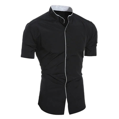 Men's solid color casual shirt.  Great for dressed casualy, short sleeved.  HAPPY FATHERS DAY, Everyone!!!