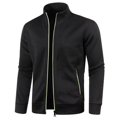UNISEX  Zipper Jackets Standing Collar Sweatshirt.  Outdoor Streetwear Casual Coat  with  Long Sleeves. Sizes  M-4XL.  a Few choices of color/sizes are low but most are extremely well stocked.  What a great looking dressed-up