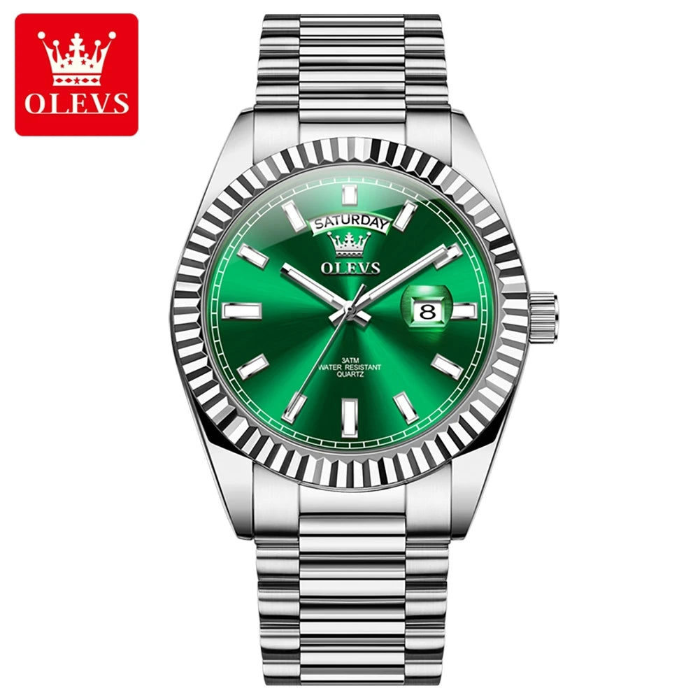 Men's Watch,  Top Brand Luxury Wrist Watch For Men , Fashion Rose Gold,  Stainless Steel,  Waterproof Watch, Day /Date /Quartz Clock.  Good availabilty!!!