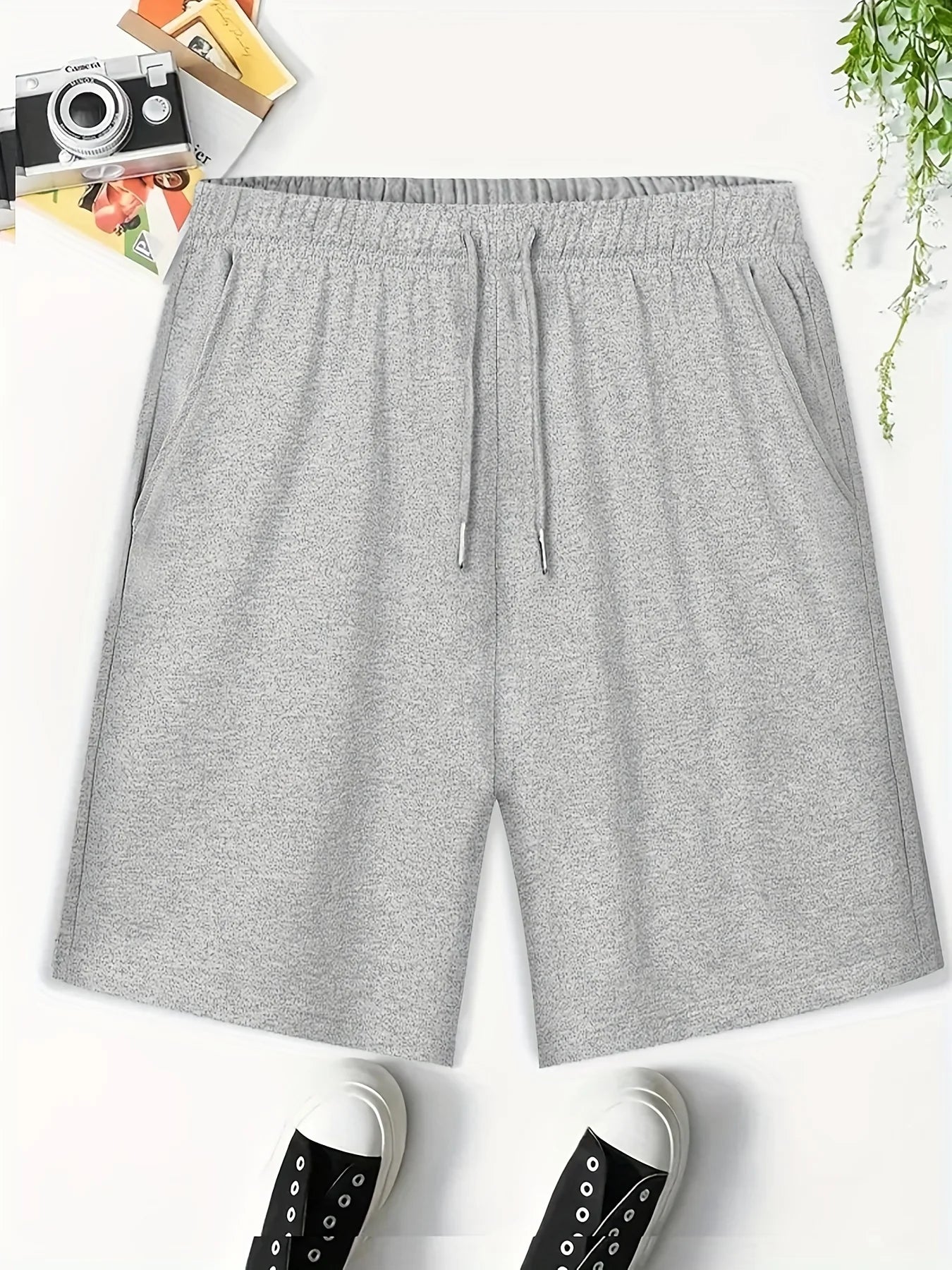 American Retro Men's Plus Size Sports Casual Shorts  for Summer.  Men's and Women's Casual Streetwear Fashion