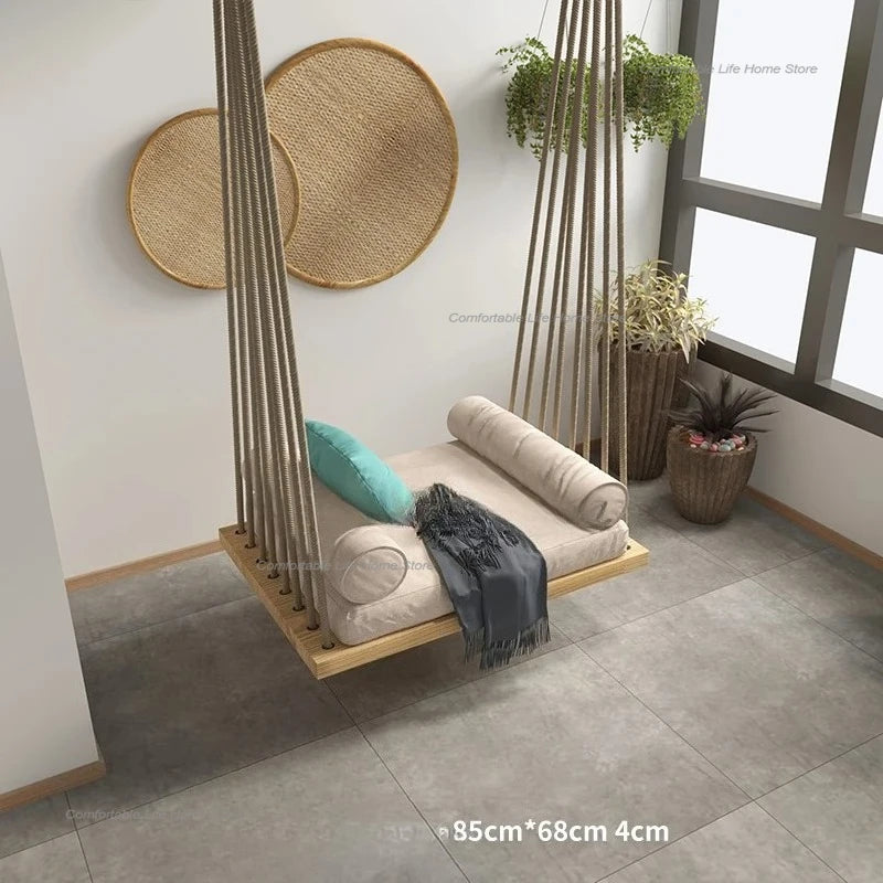 Modern Hammock Patio Swing,  Garden Hanging Rocking Chair,  Patio Swing,  Suspended Luxury Outdoor /Indoor Furniture