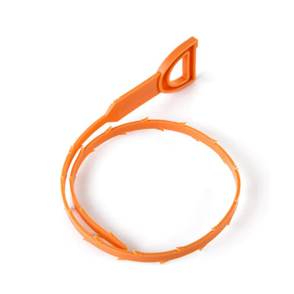 Pipe Dredging Brush hair colloection.  Sewer Sink Cleaning Brush /Drain Cleaner,  Flexible  tool