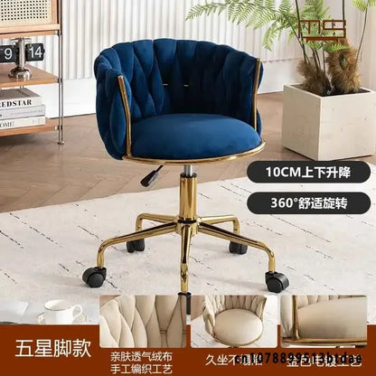 Pretty Vanity  Chair for Girls Bedroom,  Makeup Chair,  Girls Bathroom.  ,,Comfortable for Long Periods of Time,, Backrest,  Lift Swivel Chair