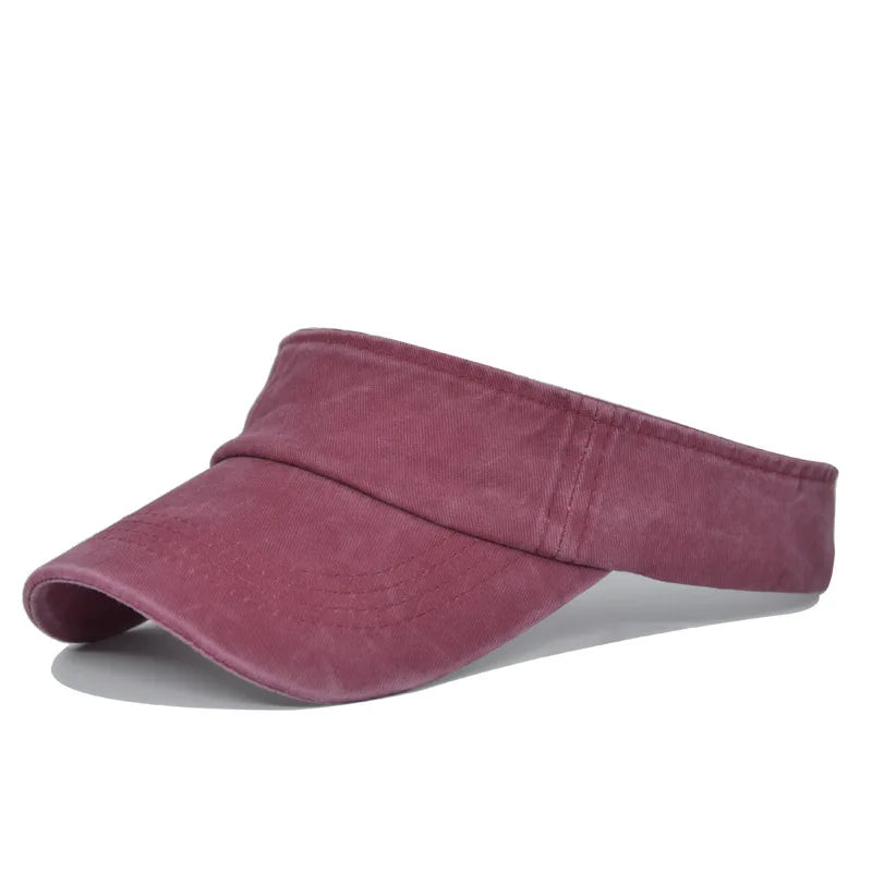 1pc Structured Brim Quick-Dry Sun Visor Hat for Women/me.  Lightweight Sun Protection Sports Visor for outside activities