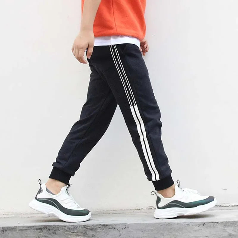 Kids Casual Sports Pant, Teens Running Pants.   Childrens  Cotton Soft Harem Pants For 5-13 Year Olds