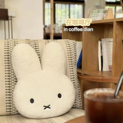 Miffy, Black eyes,  Cute Doll,  Plush Toy and Bed Pillow,  soft  and comfortable Sofa Cushion