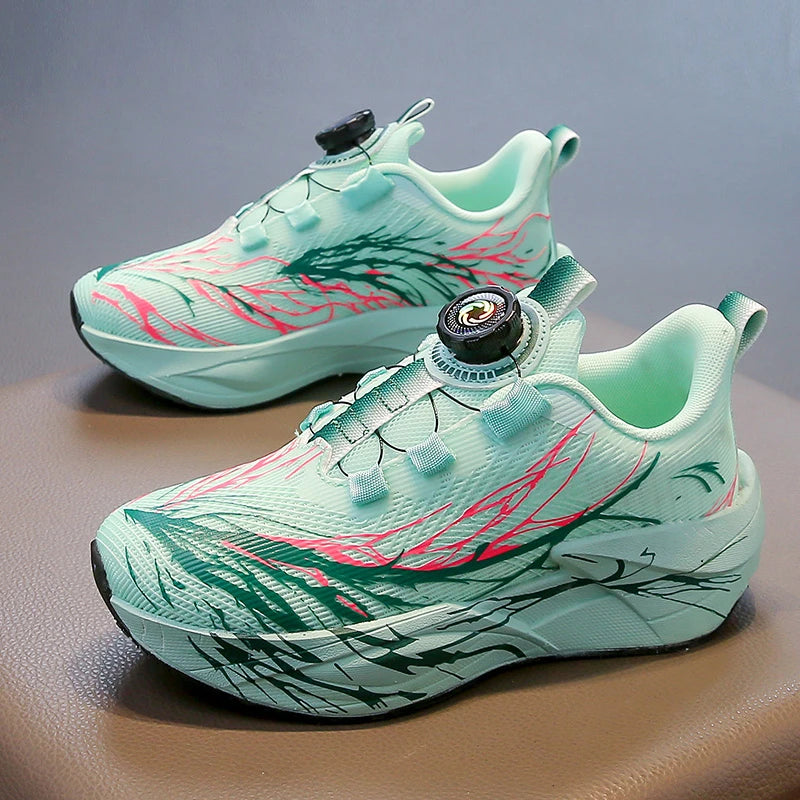 Childrens Running Shoes,  Cushioning Anti Slip Tennis Shoes,  Mesh Rebound,  Comfortable, Casual Sneakers for Kids