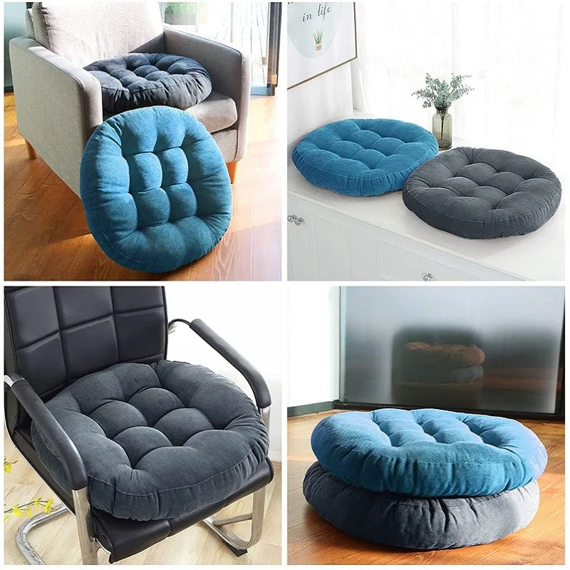 Round,  Large Floor Pillow for Kids and Adults.  Cushions  for Floor Seating, Yoga , Living Room,  Officeor Bedroom