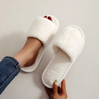 Four Seasons Women's Home Slides. Warm, Plush,  Comfortable,  and Lightweight.