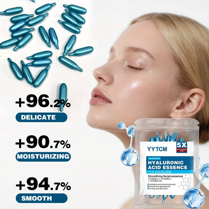 Hyaluronic acid for deep moisturizing capsule essence, deep moisturizing and brightening skin essence (0.4gx30 capsules)/bag -1 bag.  Beautiful skin for Special Occasions AND Everyday