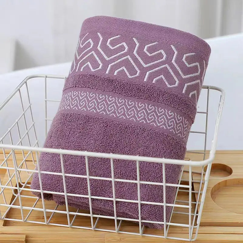 380g new pure cotton thick bath towel 70*140 soft , absorbent and no shedding color