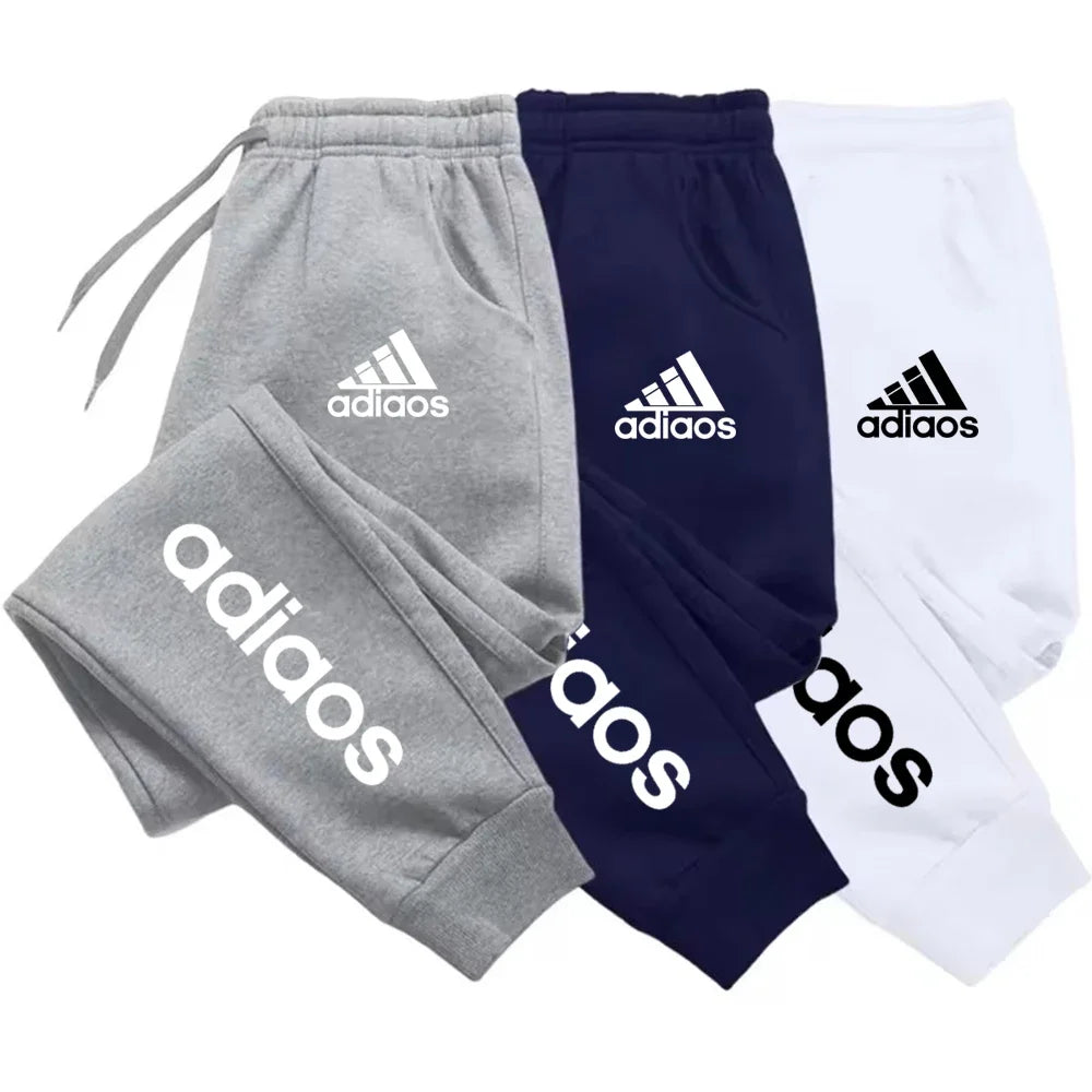 Men's sweatpants,  autumn and winter sports pants, jogging, fitness,  running pants, casual, trendy, comfortable