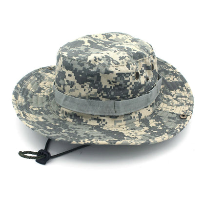 Camouflage or solid Tactical Cap, Bucket Hat/ Caps also in  Camo for adults or older teens.   Outdoor Protection in the sun.