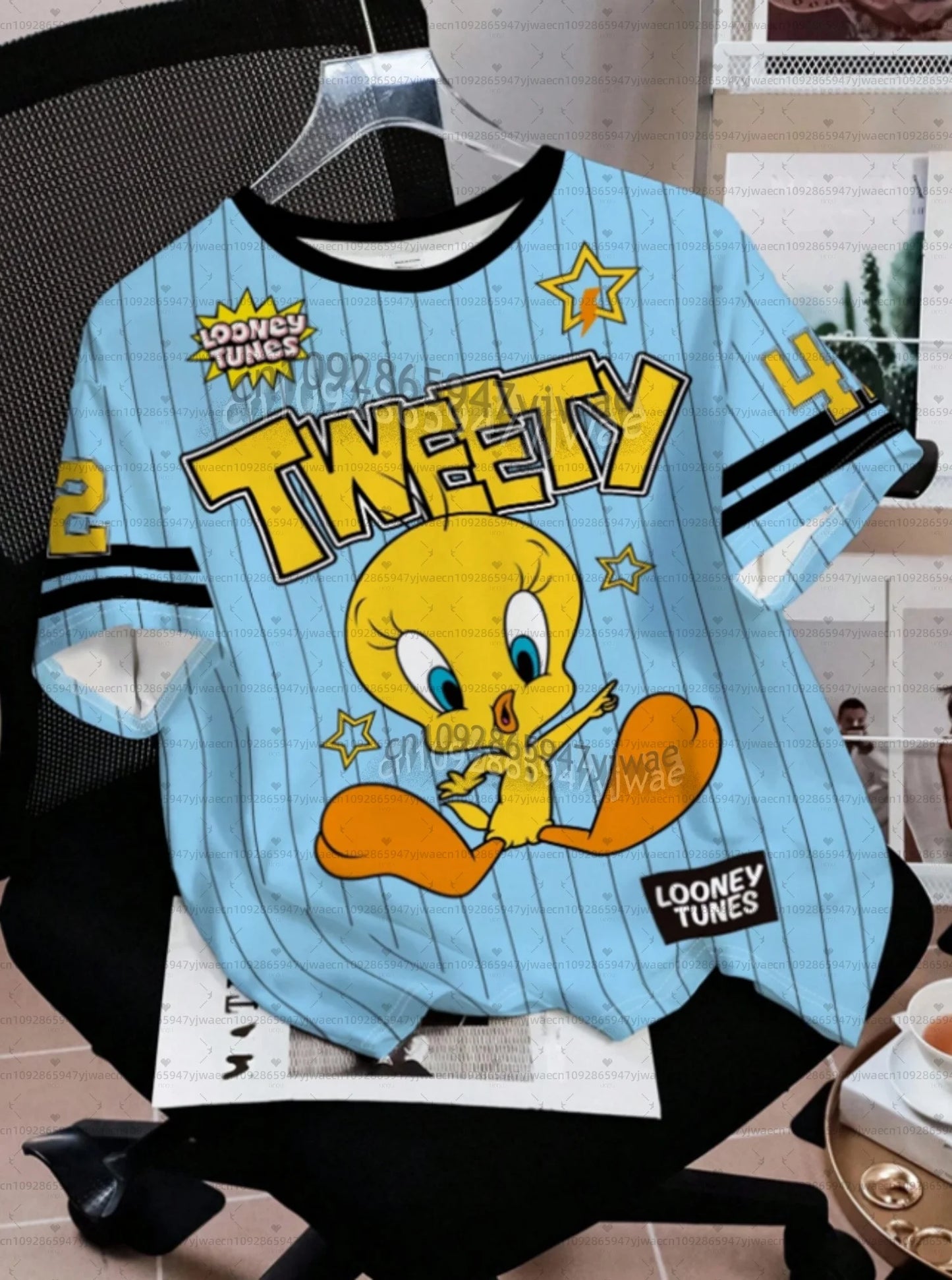2026 Cartoon duck Betty Boop  Print.  UNISEX short Sleeve T-Shirt, Casual 3d Print,  Transitional tops from Summer to fall. Sport Tops/ T-shirt