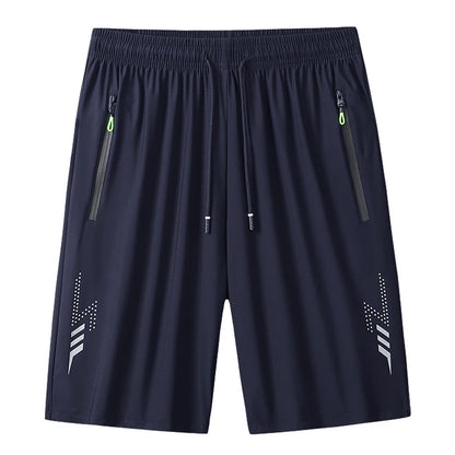 Summer Men's Shorts,  Cool Sportswear,  Running Shorts,   Casual Bottoms for  Fitness,  Training,  Jogging, Short Pants Men Black Gray