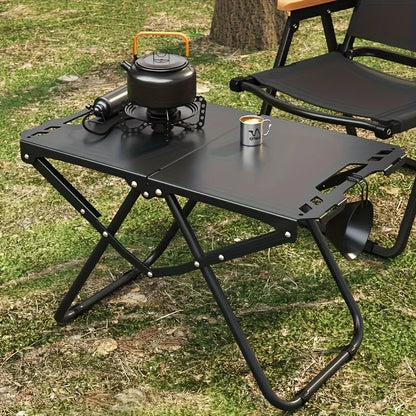 Portable Folding Camping Table,Stainless Steel Outdoor Dining Table,Compact Design for Camping,Beach, BBQ,and Hiking (Foldable)If you want want the table AND the carrying bag buy BLACK.  Green carrying bag is almost gone.  Gr