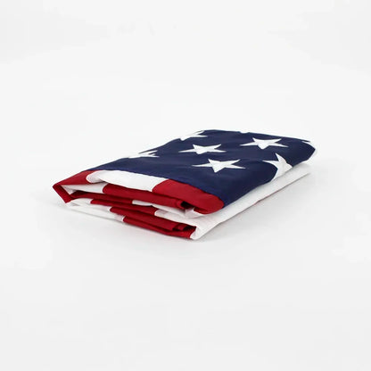 Heavy Duty US 3x5 Feet Waterproof Nylon.  ""Embroidered Stars"  and  "Sewn Stripes" ,  USA/ American Flag