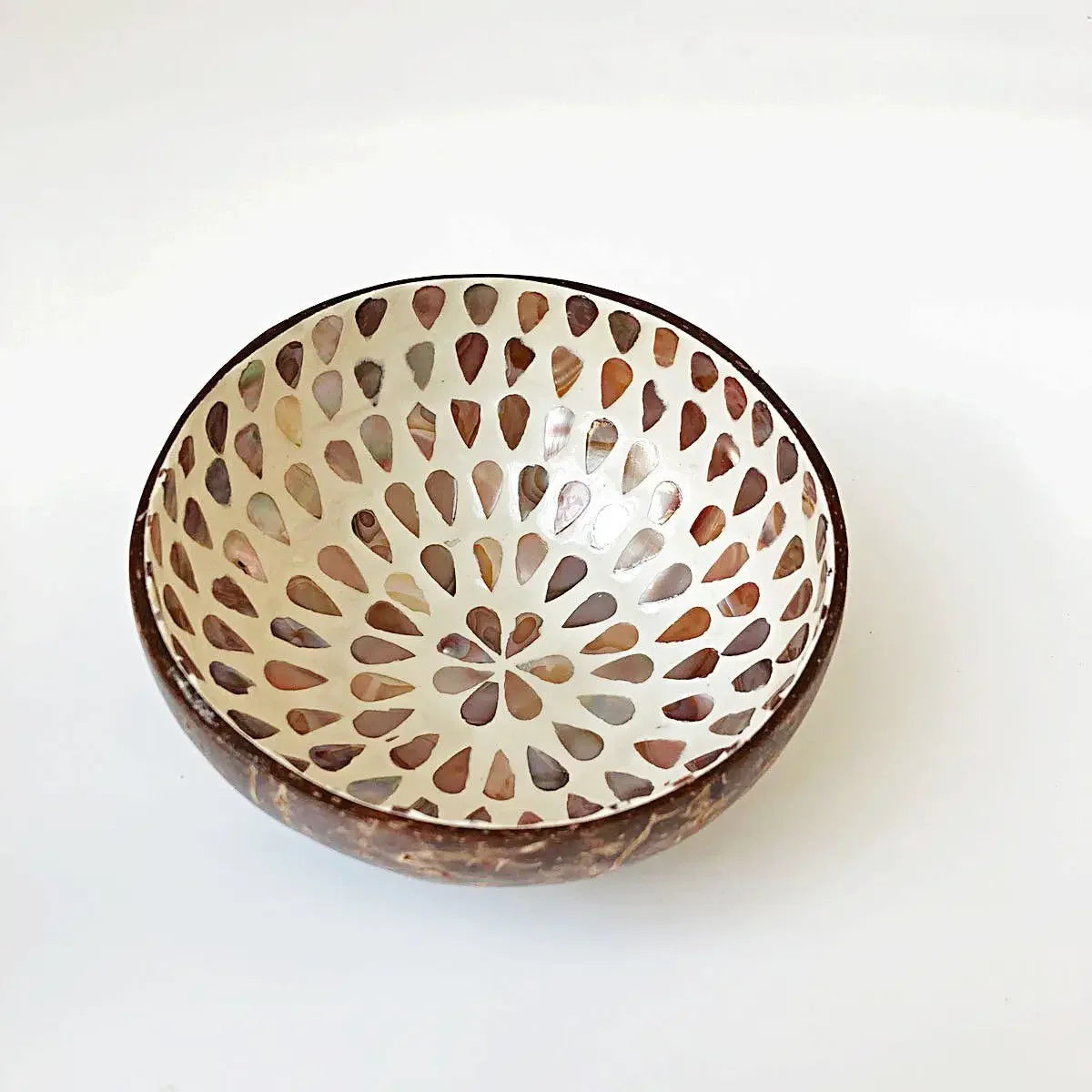 Handmade Alien Coconut Shell Bowl, Inlaid Shells, Wood Bowl,  Storage, Salad Bowl,  Key Storage,  Tray, Home Decoration, Hand Wash!!!