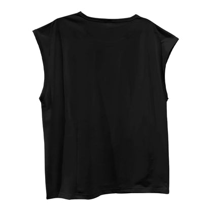 men's summer sleeveless t-shirt,  casual,  loose,  solid colors,  thin shoulder t-shirt sport
