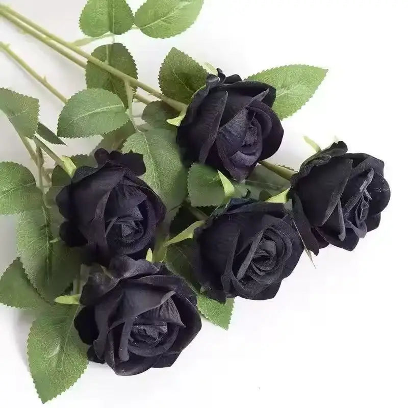 1/5/10/20pcs Roses Artificial Flowers Rose Flower Branch Artificial Red Roses Realistic Fake Rose for ANY SPECIAL OCCASION including PATRIOTIC, Home Decor