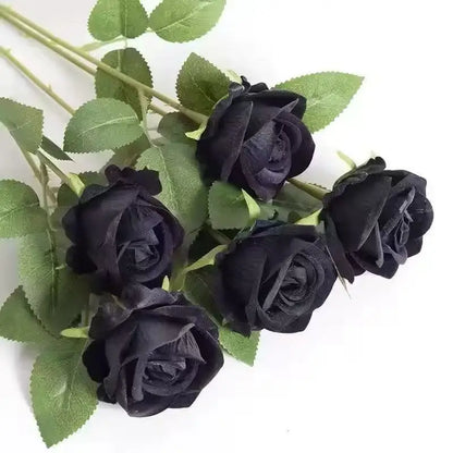 1/5/10/20pcs Roses Artificial Flowers Rose Flower Branch Artificial Red Roses Realistic Fake Rose for ANY SPECIAL OCCASION including PATRIOTIC, Home Decor