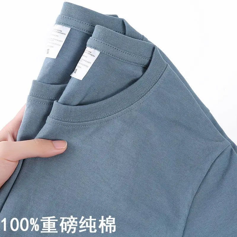 100% Cotton T-shirt,  Men /Women Solid Colors,  O Neck,  Short-sleeved Tops, Summer, Loose, Half-sleeve T Shirt Unisex M-4XL