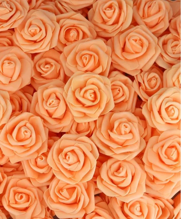 10/20/50Pcs Artificial Foam Rose Flowers,  Fake Flower for Home,  Room,  Decor for  Wedding Party, Halloween, Thanksgiving,  Christmas, Valinrtines Day