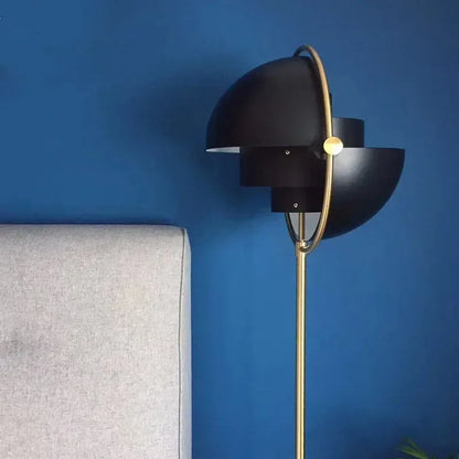 Modern Gubi Floor Lamps For Living Room, Home Decor Designer with Black Gold Metal Standing Lights