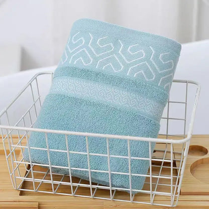380g new pure cotton thick bath towel 70*140 soft , absorbent and no shedding color