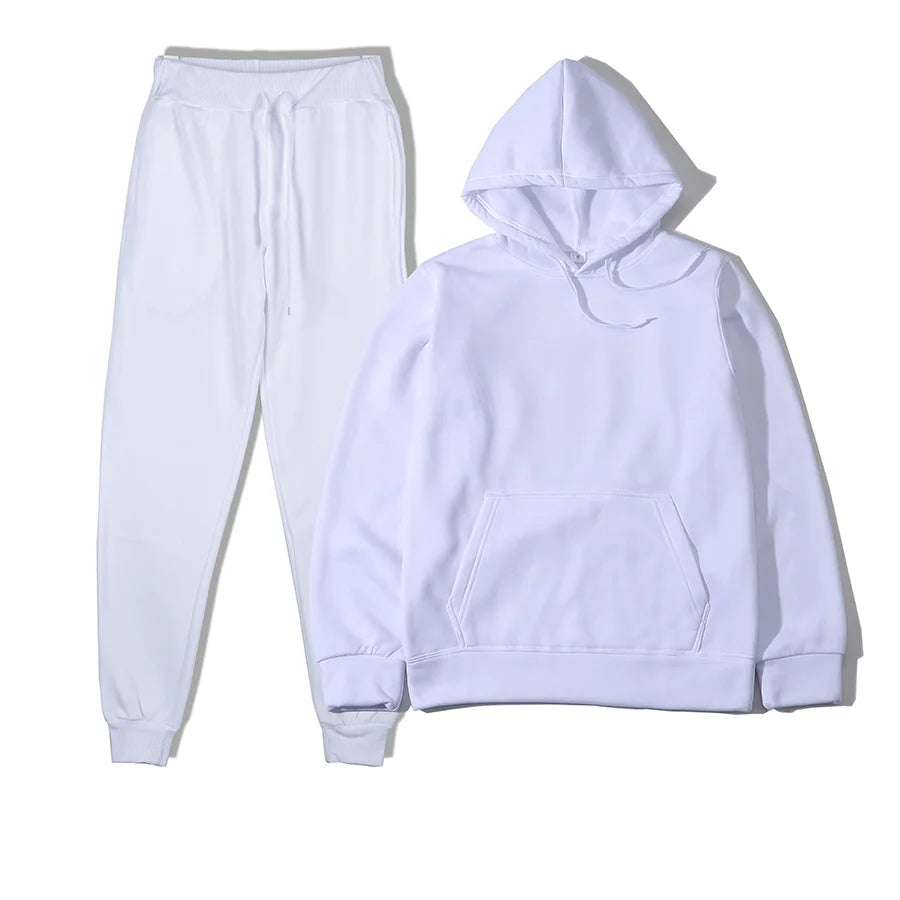 Men's Sports Sweat Suit  Fashion Tracksuit,  Womens  Hoodies + Pants,  Two Pieces Sets for  Running, Casual Sweatshirts Sweatpants Men's Clothing