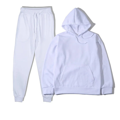 Men's Sports Sweat Suit  Fashion Tracksuit,  Womens  Hoodies + Pants,  Two Pieces Sets for  Running, Casual Sweatshirts Sweatpants Men's Clothing