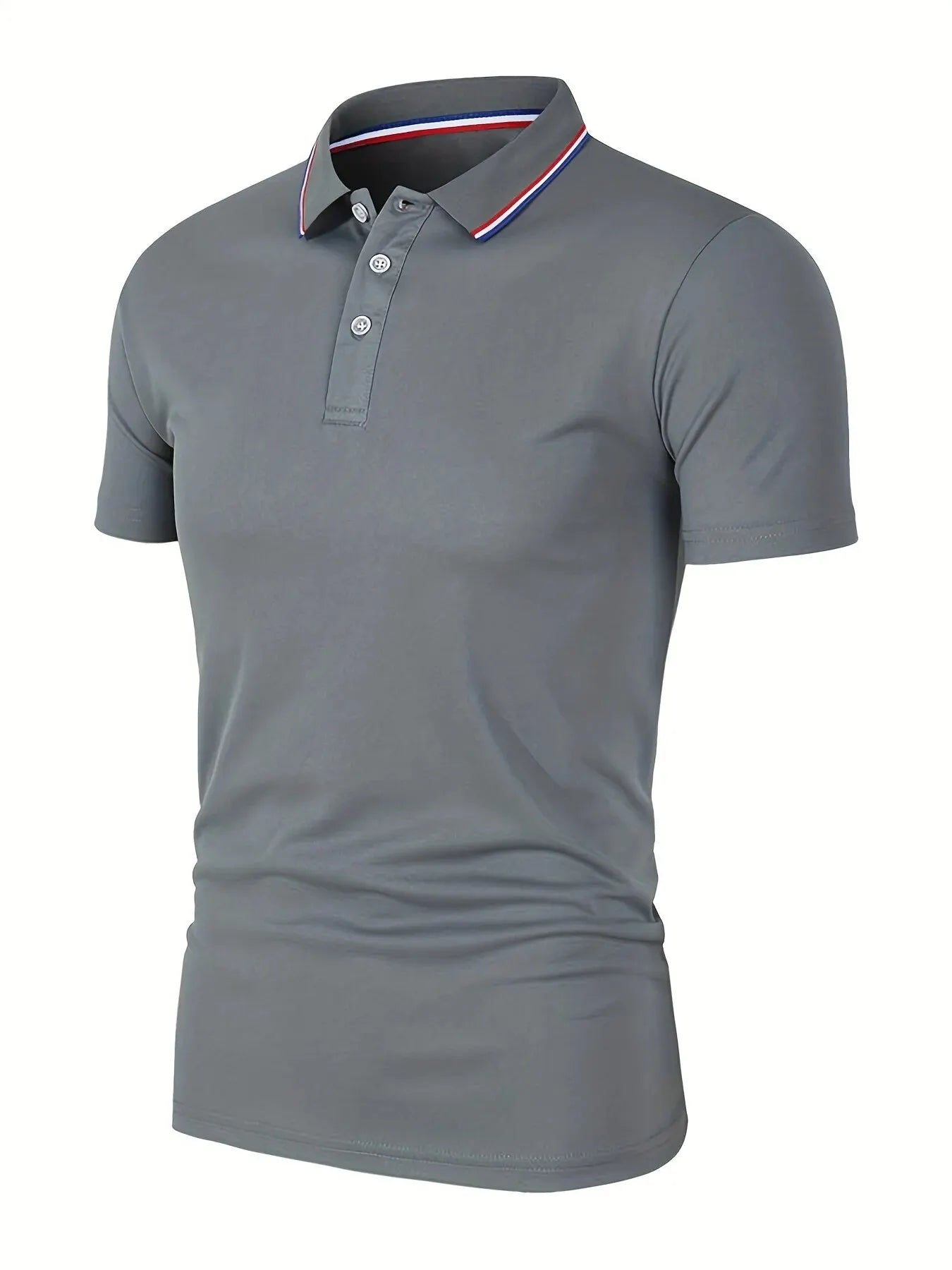 Sale on Men's Summer Casua, l Breathable, .Comfortable Polo Shirt.  Solid Colors, High Quality Short Sleeve Shirt