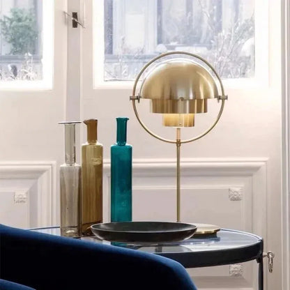 Modern Gubi Floor Lamps For Living Room, Home Decor Designer with Black Gold Metal Standing Lights