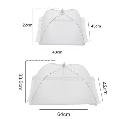 Food Cover Mesh, Folding, Washable, Tables Cover , Insect Proof Protective Dish Covers.