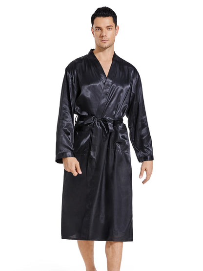 King/ queen glitter writing on back for men and  women,  robe,  satin,  crown design,  honeymoon couple,   kimono robes