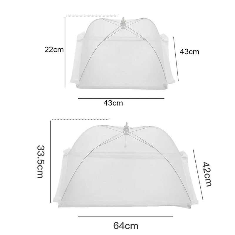 Food Cover Mesh, Folding, Washable, Tables Cover , Insect Proof Protective Dish Covers.