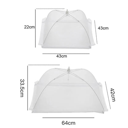 Food Cover Mesh, Folding, Washable, Tables Cover , Insect Proof Protective Dish Covers.
