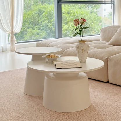 Luxury Simple Coffee Table Nordic Vintage Premium Aesthetic Side Table Creative Storage Table, Living Room Furniture
