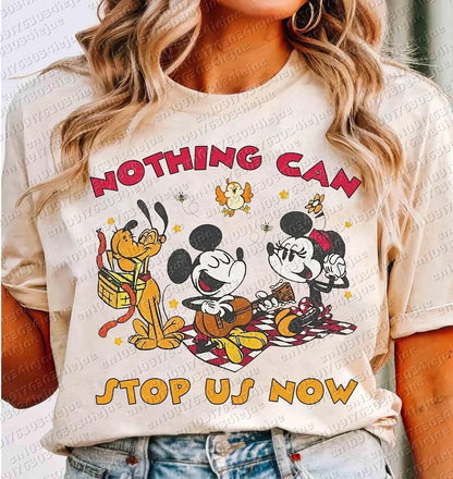 2026 Mickey and Friends Magical Cotton Shirts, Happiest Place on Earth Tee, Magical Castle Mouse Shirt, Family Vacation Shirt