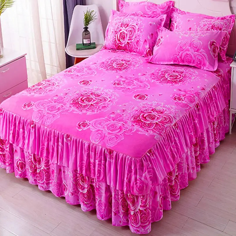 Sheet Set Household with Pillowcase Fashion Modern Water-proof Universal Skin-friendly Single Double Home Textile Bedding Luxury