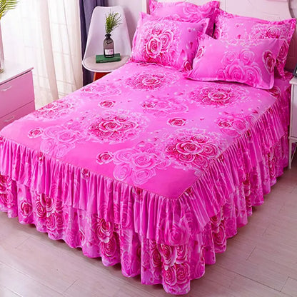 Sheet Set Household with Pillowcase Fashion Modern Water-proof Universal Skin-friendly Single Double Home Textile Bedding Luxury