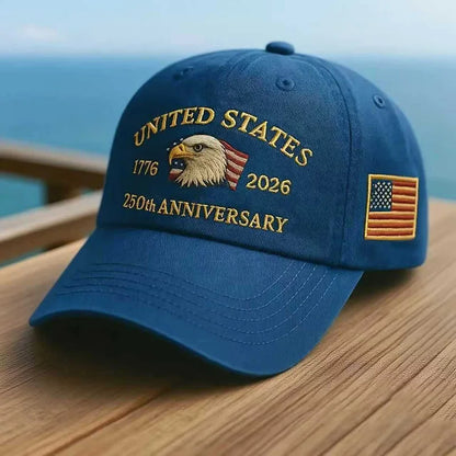 Flag  and USA Eagle Embroidery  on cap, Casual,  Breathable Sports Hat,  Outdoor Sunscreen Dad Hats For Women/ Men